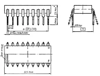 К1109КТ4Б микросхема фото 2