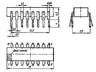 К589АП16 микросхема фото 2