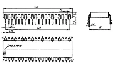 КР1820ИД1 микросхема фото 2 КР1820ИД1 микросхема фото 2