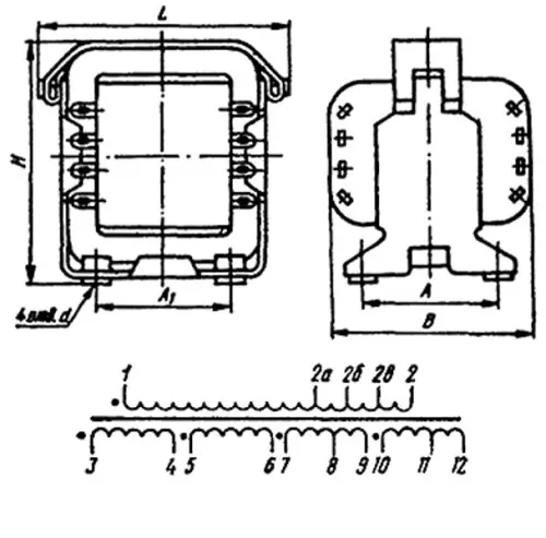 ТН53-115-400В трансформатор фото 3