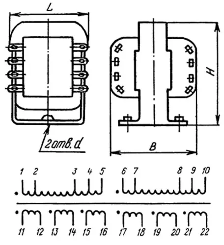 ТПП238-127/220-50 трансформатор фото 3 ТПП238-127/220-50 трансформатор фото 3