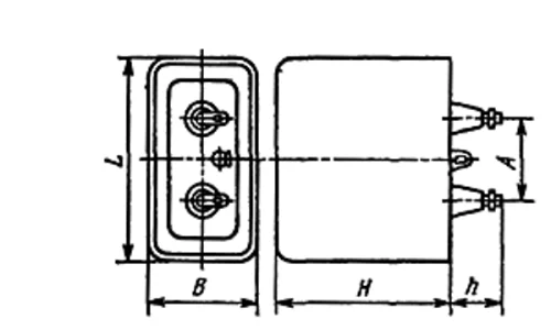 К41-1А 16кВ 2 мкф фото 3