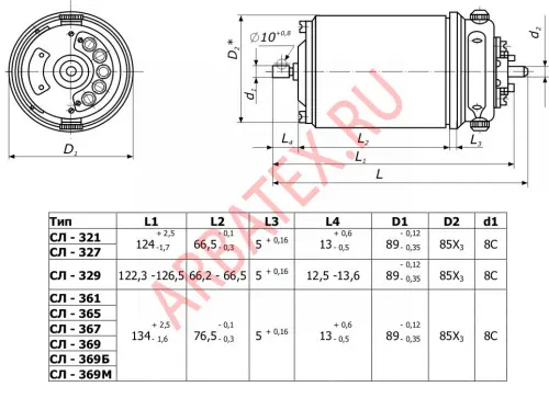 СЛ-367 электродвигатель фото 3