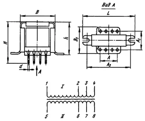 ТОТ-55 трансформатор фото 3 ТОТ-55 трансформатор фото 3