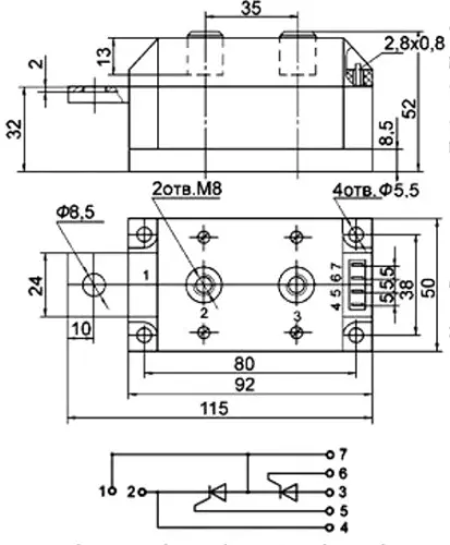 МТТ-200-10 силовой модуль фото 3 МТТ-200-10 силовой модуль фото 3