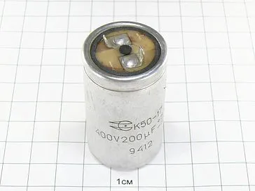 К50-17 400в 200 мкф фото 2 К50-17 400в 200 мкф фото 2