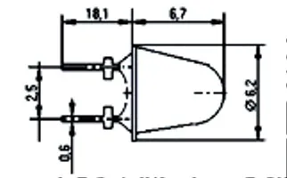 АЛ156А диод излучающий фото 3 АЛ156А диод излучающий фото 3