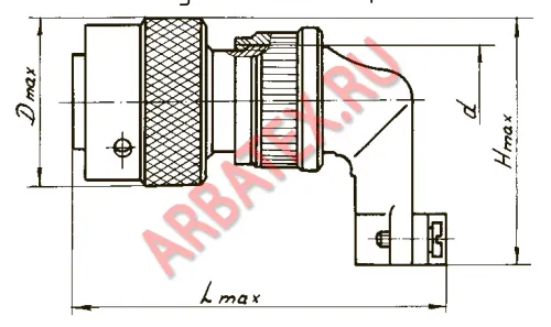 СНЦ23-19/27В-8-В вилка фото фото 2 СНЦ23-19/27В-8-В вилка Разъемы разное фото фото 2