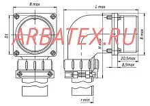 2РТ32СК1НШ5-А вилка фото