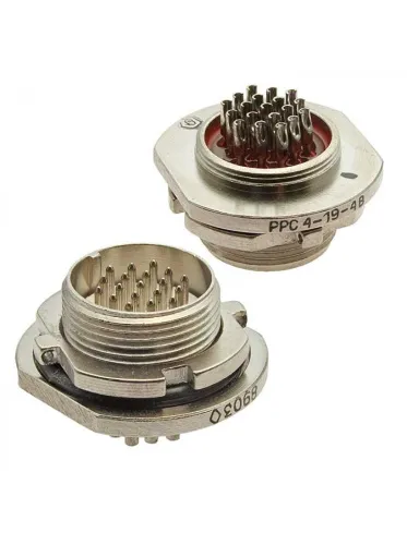 РРС4-19-1-4 В вилка фото фото 2 РРС4-19-1-4 В вилка Разъемы разное фото фото 2